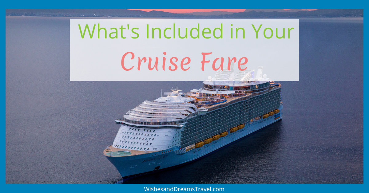 cruise fare meaning