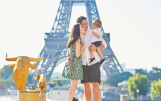 Family in Paris