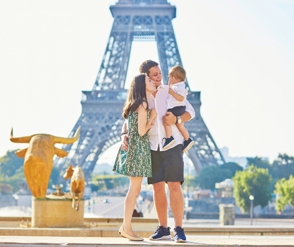 Family in Paris