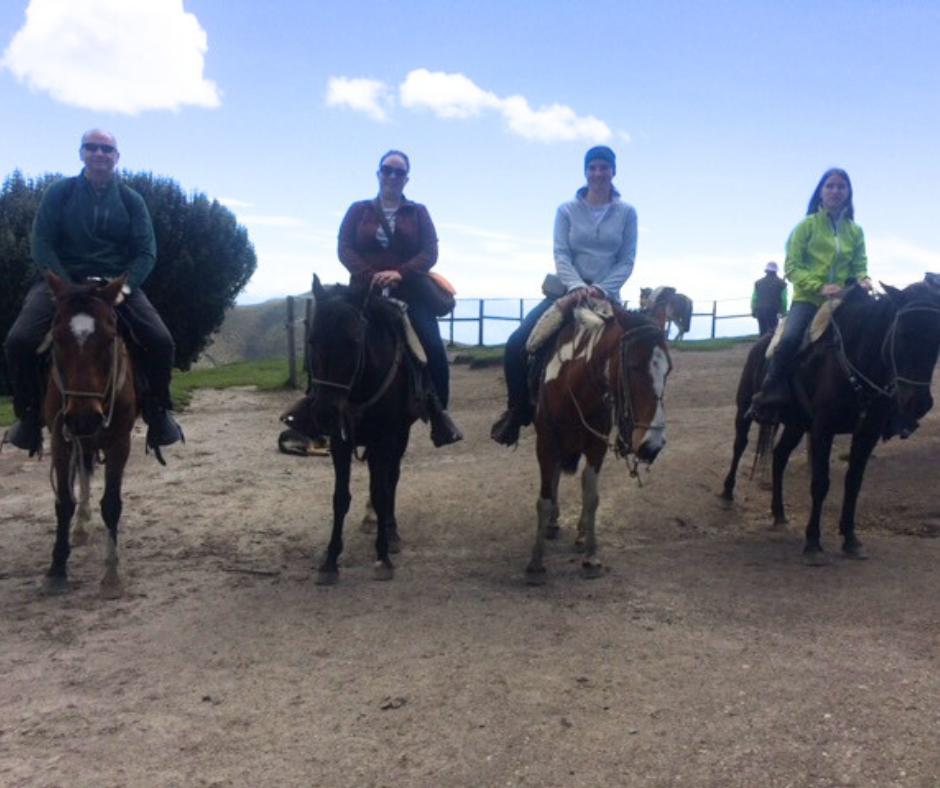 family in South America